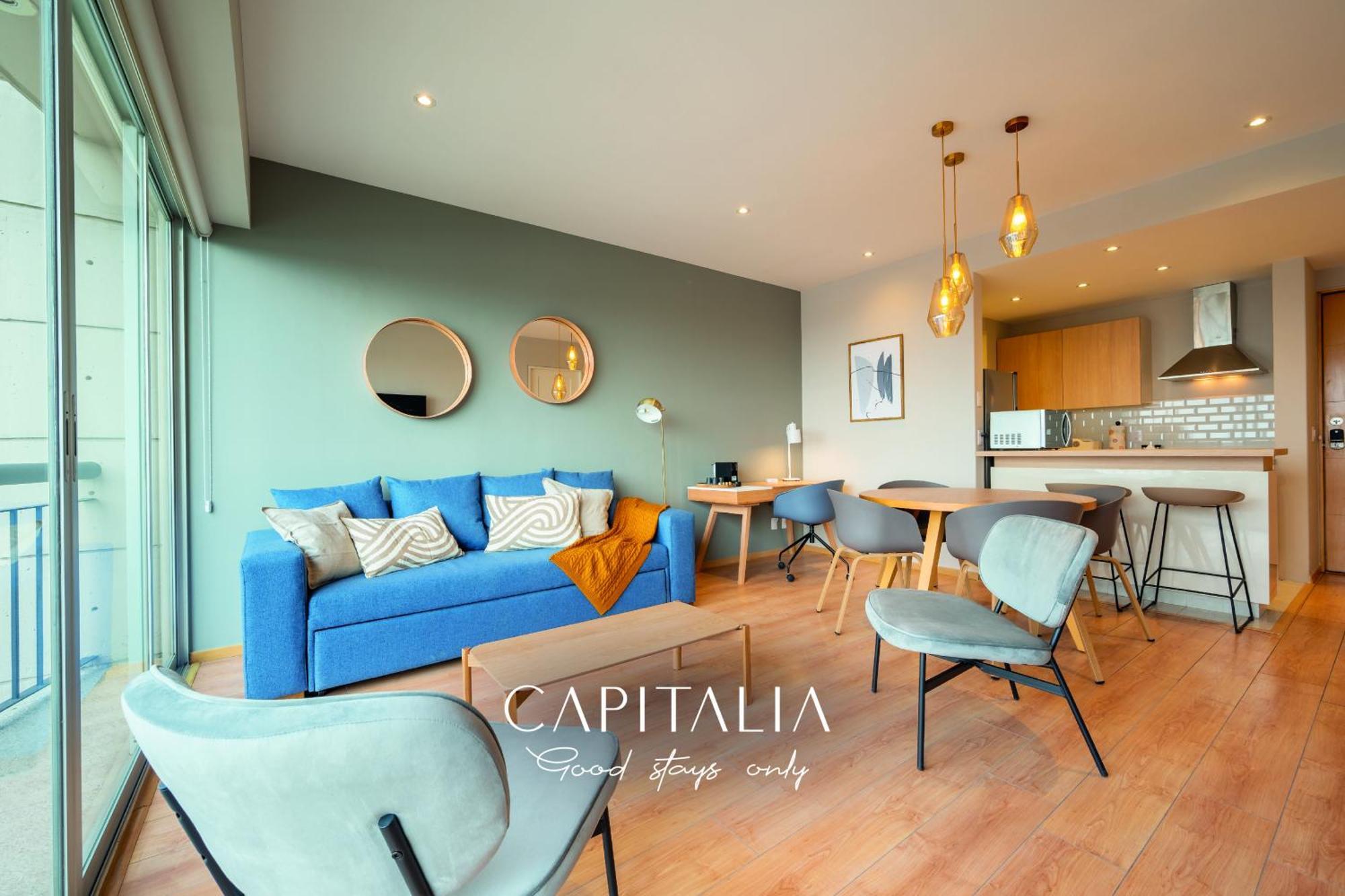 Capitalia - Apartments - Santa Fe Mexico City Exteriör bild
